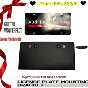 📢 BEVERLY HILLS ➕🆒 AUDI Dealership License 🆕 PLATE FRAME MOUNT💸BUY NOW‼️🟢